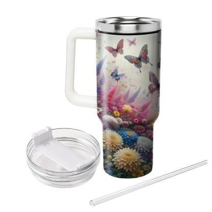 Spring Butterfly Whispers  Tumbler Cups