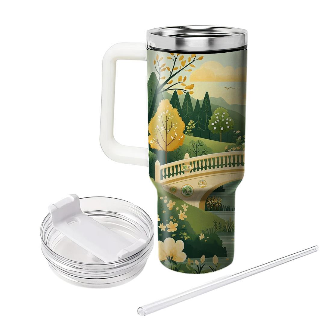 The Bridge Of Generations: A Mother’s Love Connecting Family Tumblers With Lids