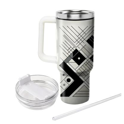 Minimalist Geometric Linework  Tumblers For Gifts
