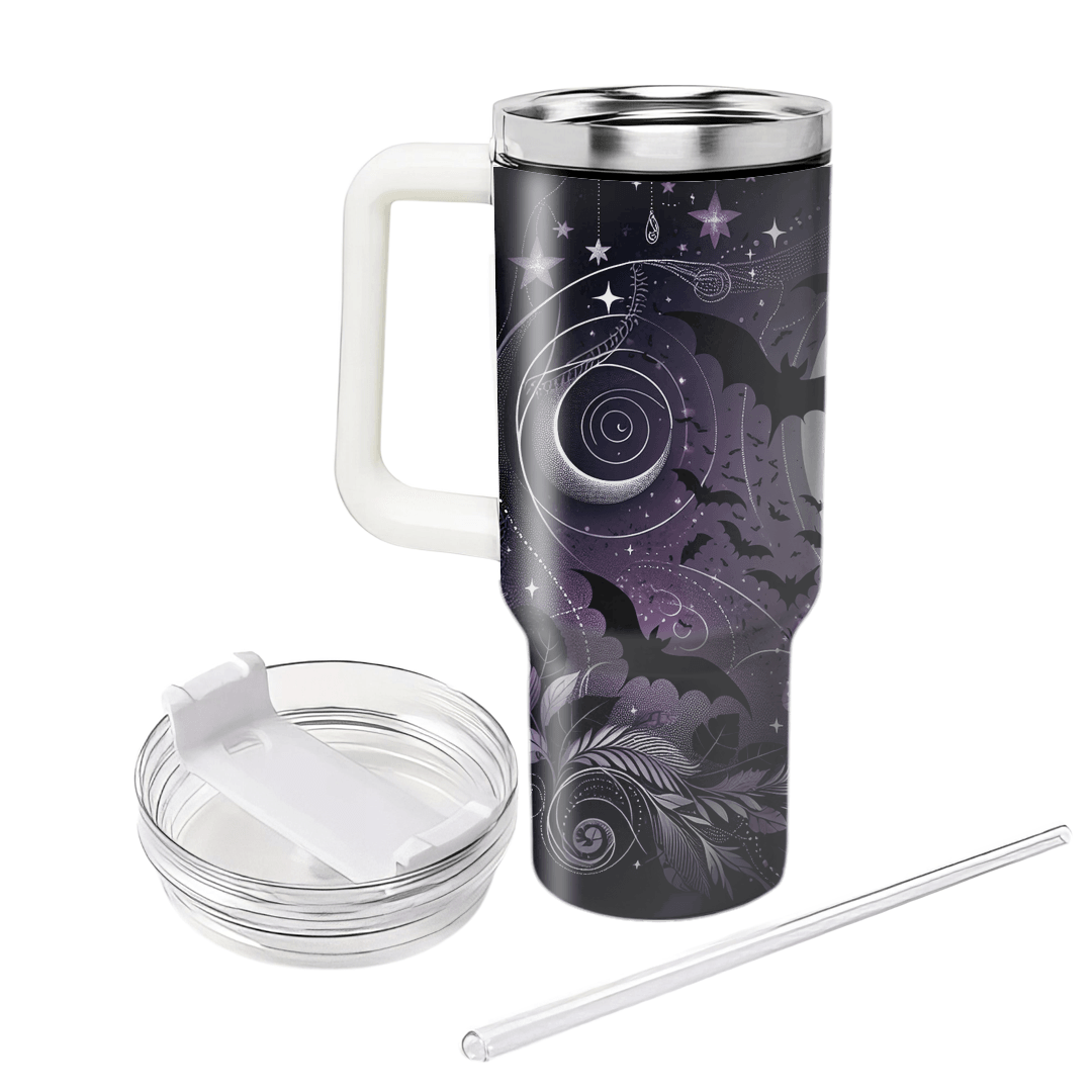 Enchanted Nocturne - Halloween Twilight  Custom Tumblers