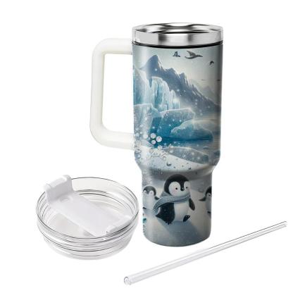 Enchanted Penguin Parade  Travel Tumblers