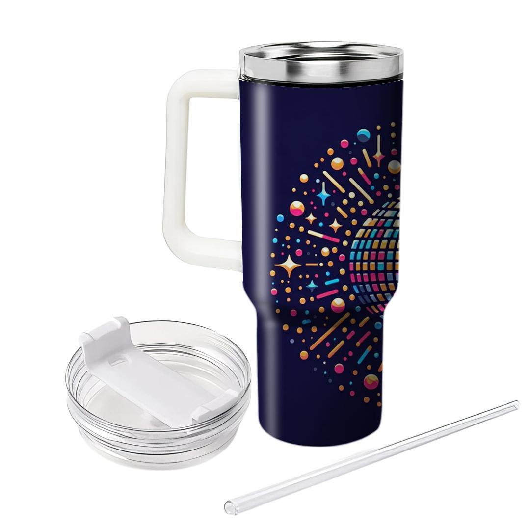 Dynamic Disco Dots  Travel Tumblers
