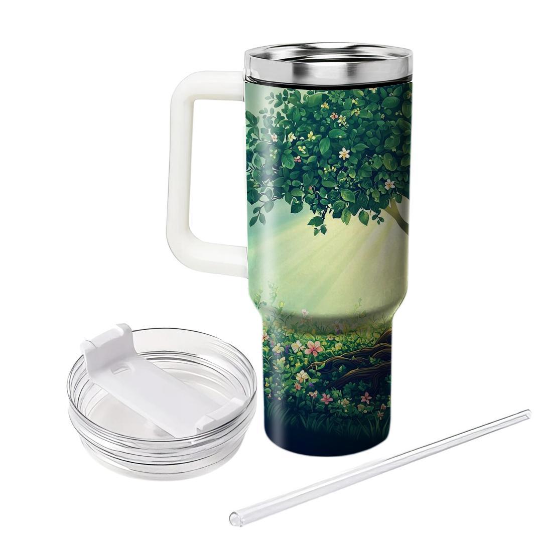 The Roots Of Our Bond: A Mother’s Strong Foundation Tumblers With Lids