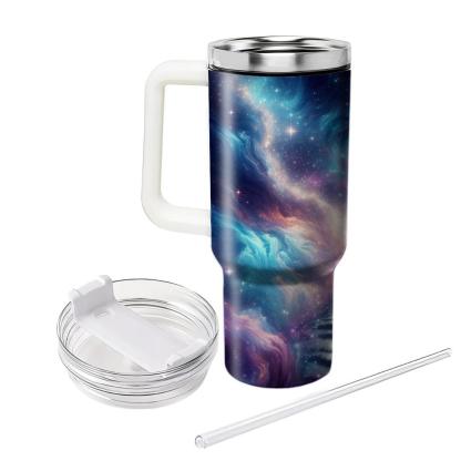 Galactic Tiger Dream  Travel Tumblers