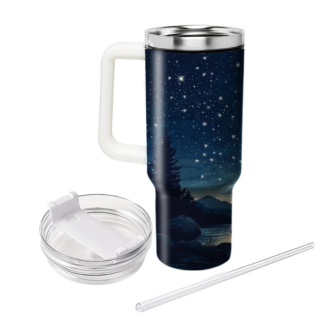 The Stars Of Guidance: A Mother’s Light Shining Bright Tumblers With Lids