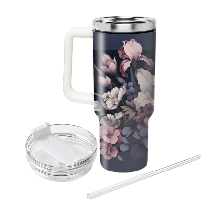Midnight Blossoms  Tumblers With Lids