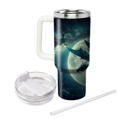 Mystical Dragon Night Sky  Travel Tumblers