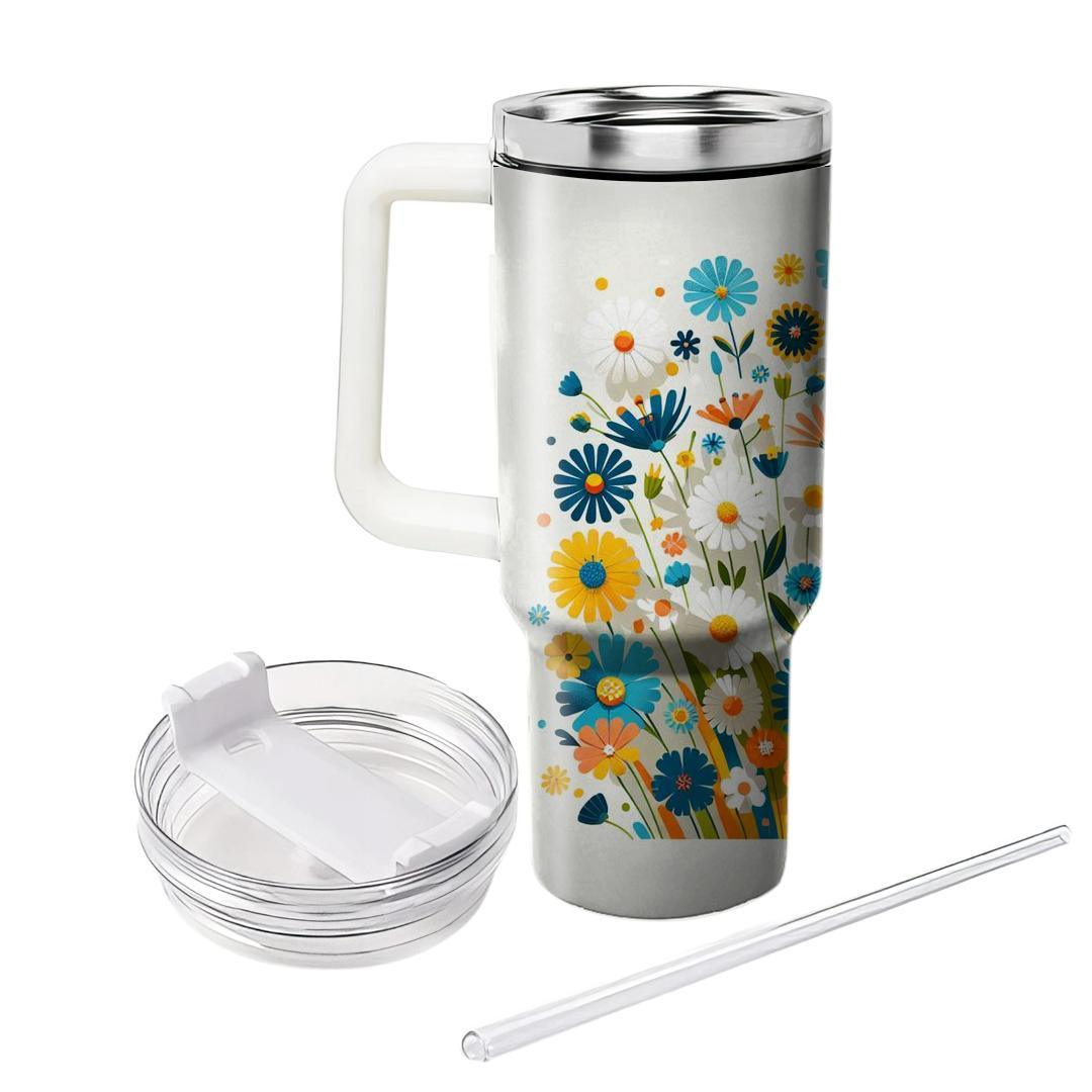 Joyful Wildflower Medley  Insulated Tumblers
