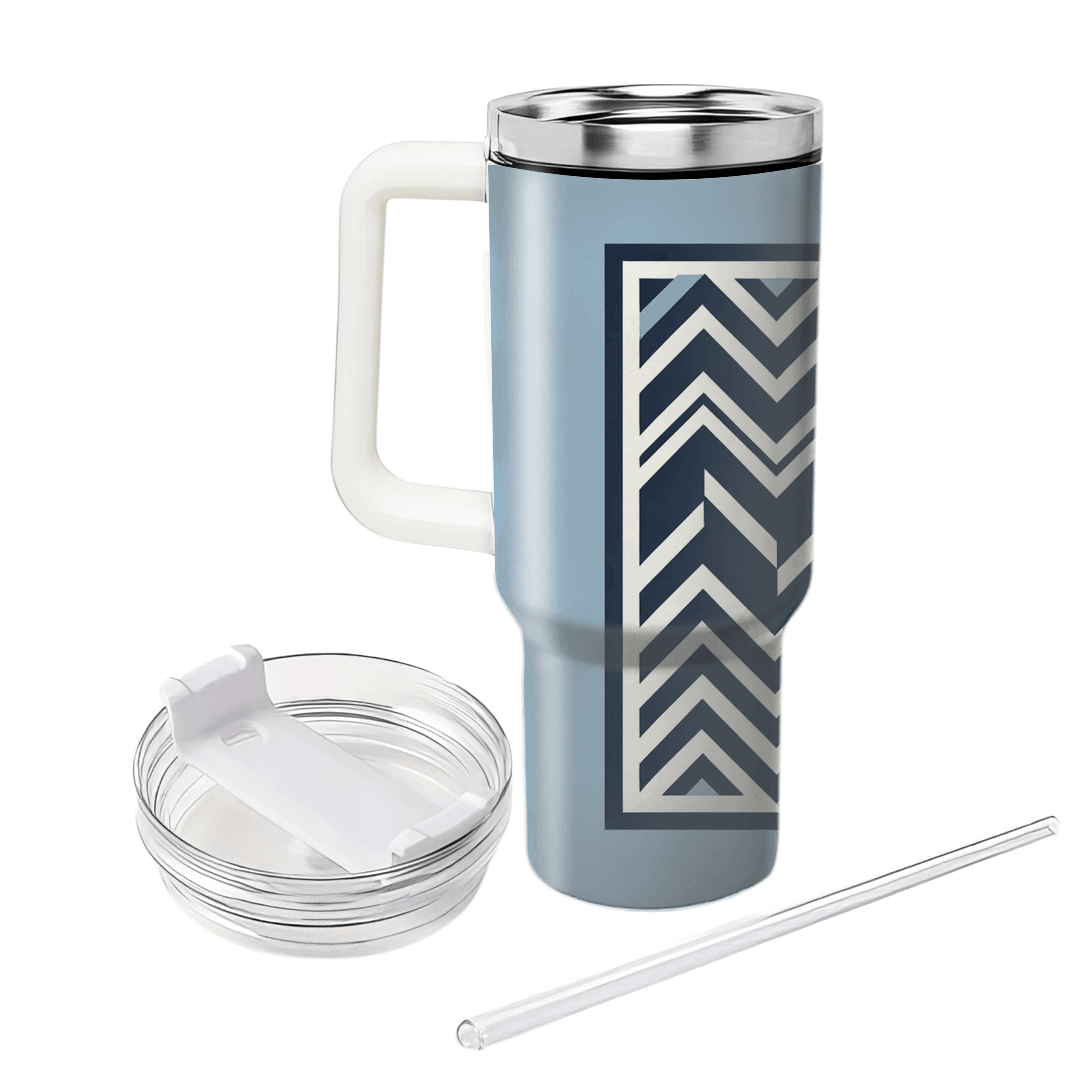 Classic Chevron Design  Insulated Tumblers
