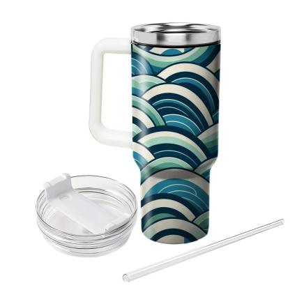 Modern Wave Pattern  Tumblers For Gifts