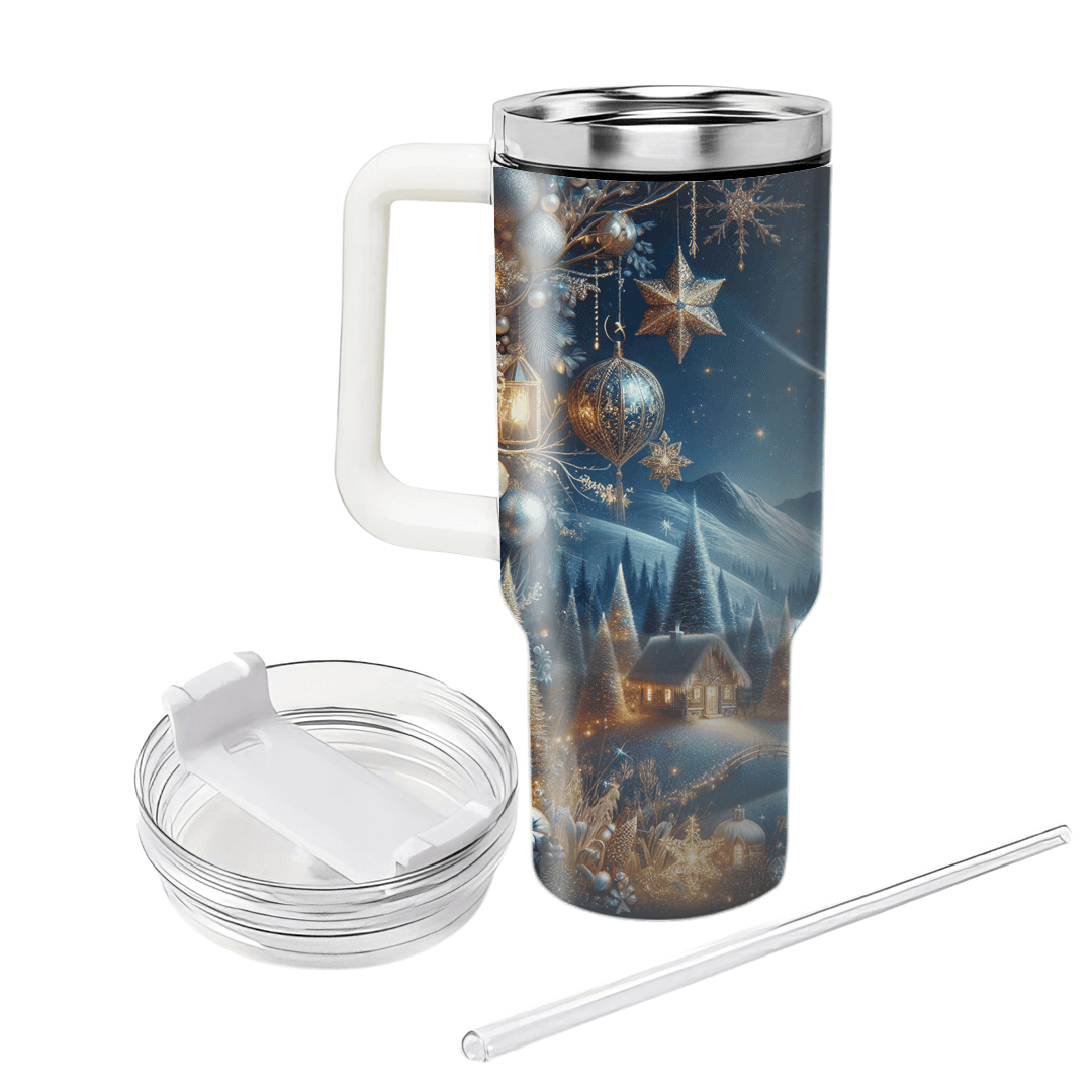 Mystical Dreams - Winter Solstice  Decorative Tumblers