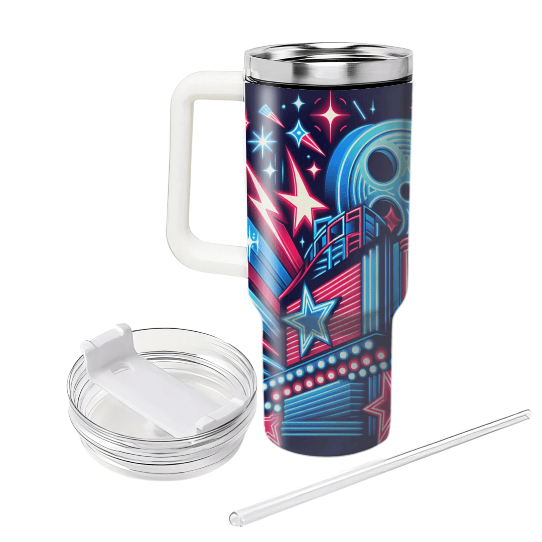 Cinematic Glow  Tumbler Cups