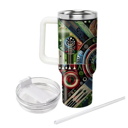 Abstract Reflections - Kwanzaa Celebrations  Tumblers With Lids