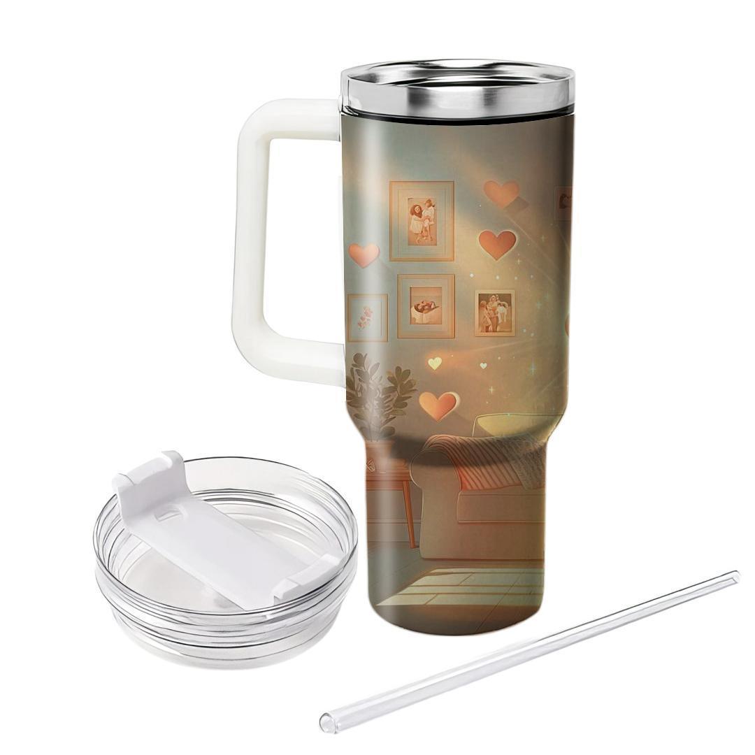 The Heartbeat Of Home: A Mother’s Love At Its Core Tumblers For Gifts