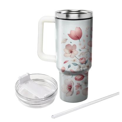 Soft Petal Breeze  Insulated Tumblers