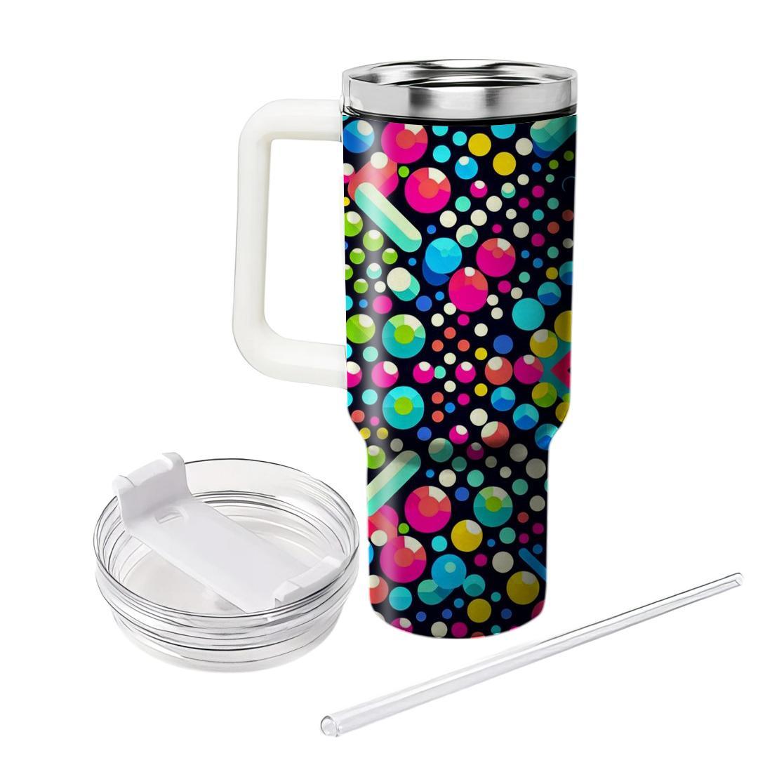  Dot Matrix  Tumblers With Lids