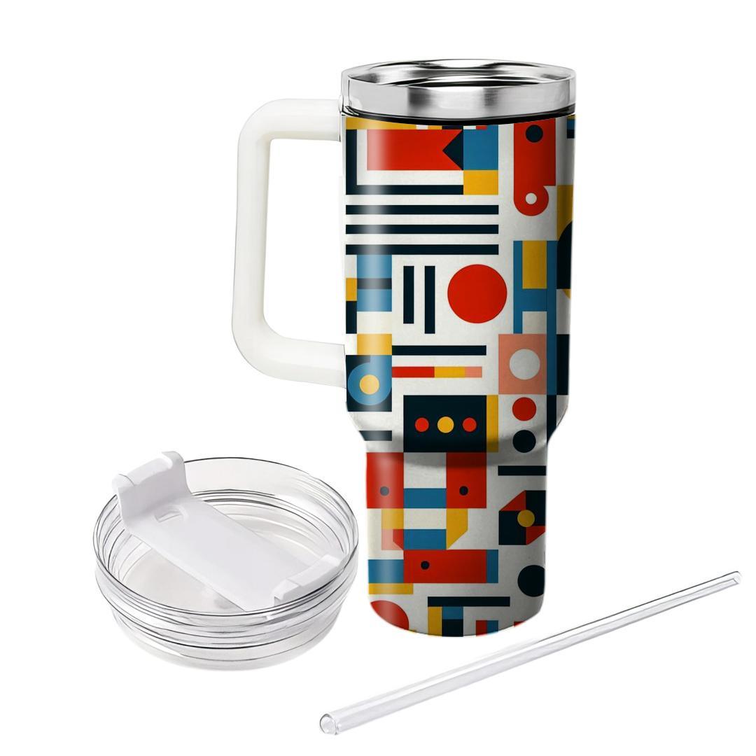 Bauhaus Blocks  Insulated Tumblers