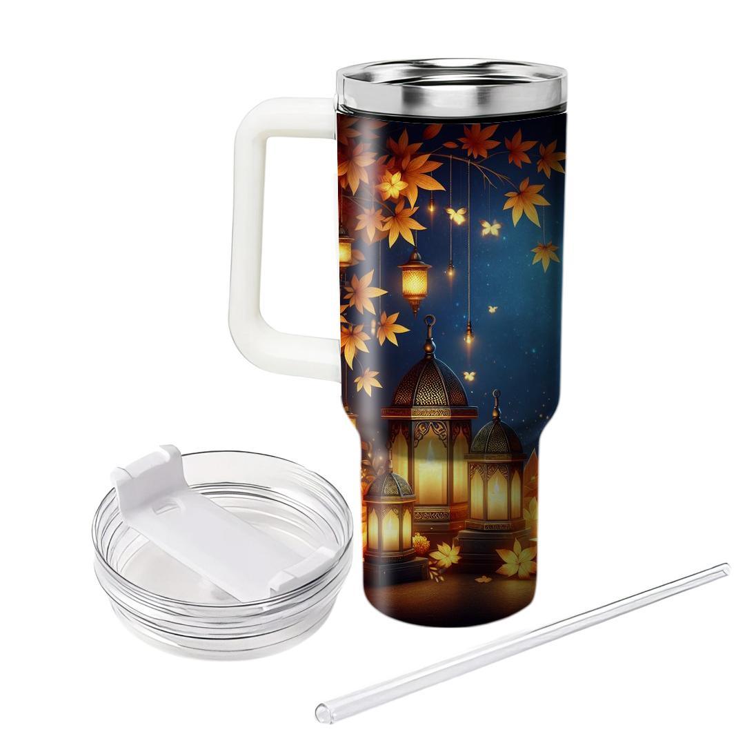 Autumn Nights Lantern  Custom Tumblers