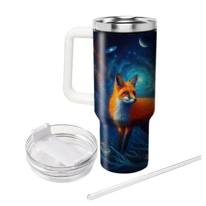Galactic Fox Dreams  Tumblers With Lids