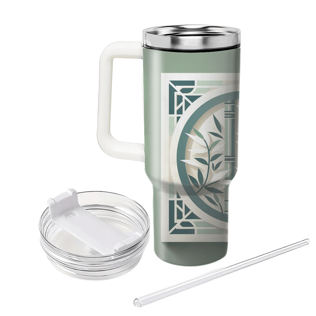 Bamboo Zen Pattern  Custom Tumblers
