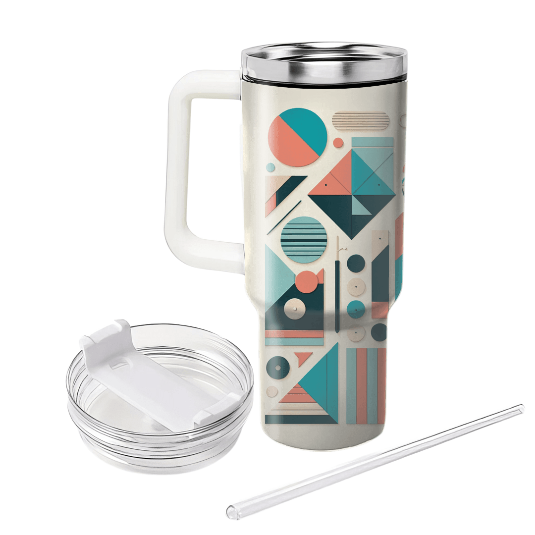 Chic Retro Patterns Travel Tumblers