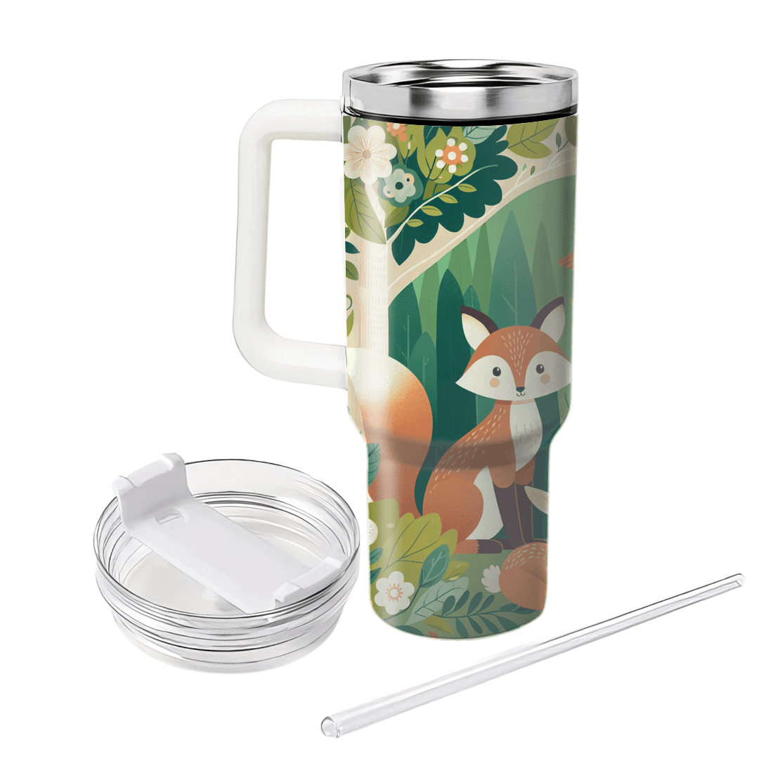 Charming Woodland Creatures  Tumblers For Gifts