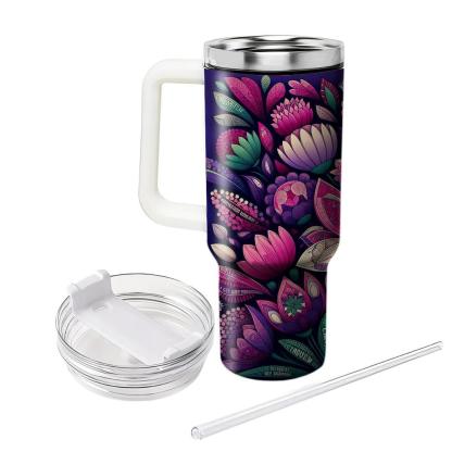 Floral Fusion - International Women’s Day  Tumblers With Lids