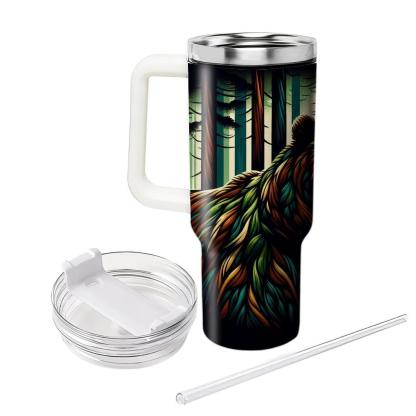 Mighty Bear Forest  Travel Tumblers