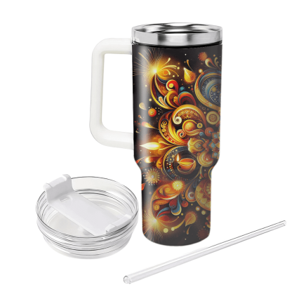 Kaleidoscope Of Lights - A Diwali Fusion  Decorative Tumblers