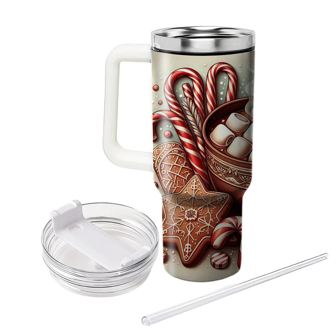 Winter Hot Cocoa Treat  Travel Tumblers