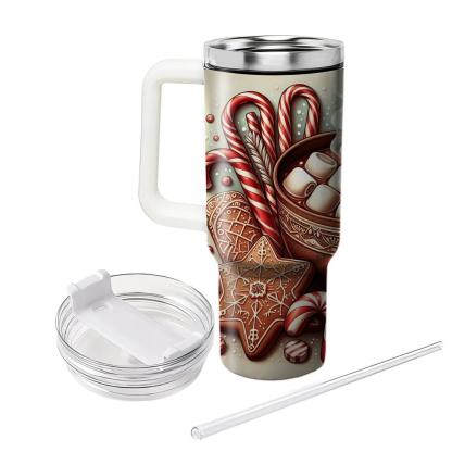 Winter Hot Cocoa Treat  Travel Tumblers