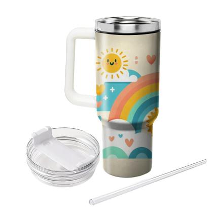 Sunshine Smiles  Travel Tumblers