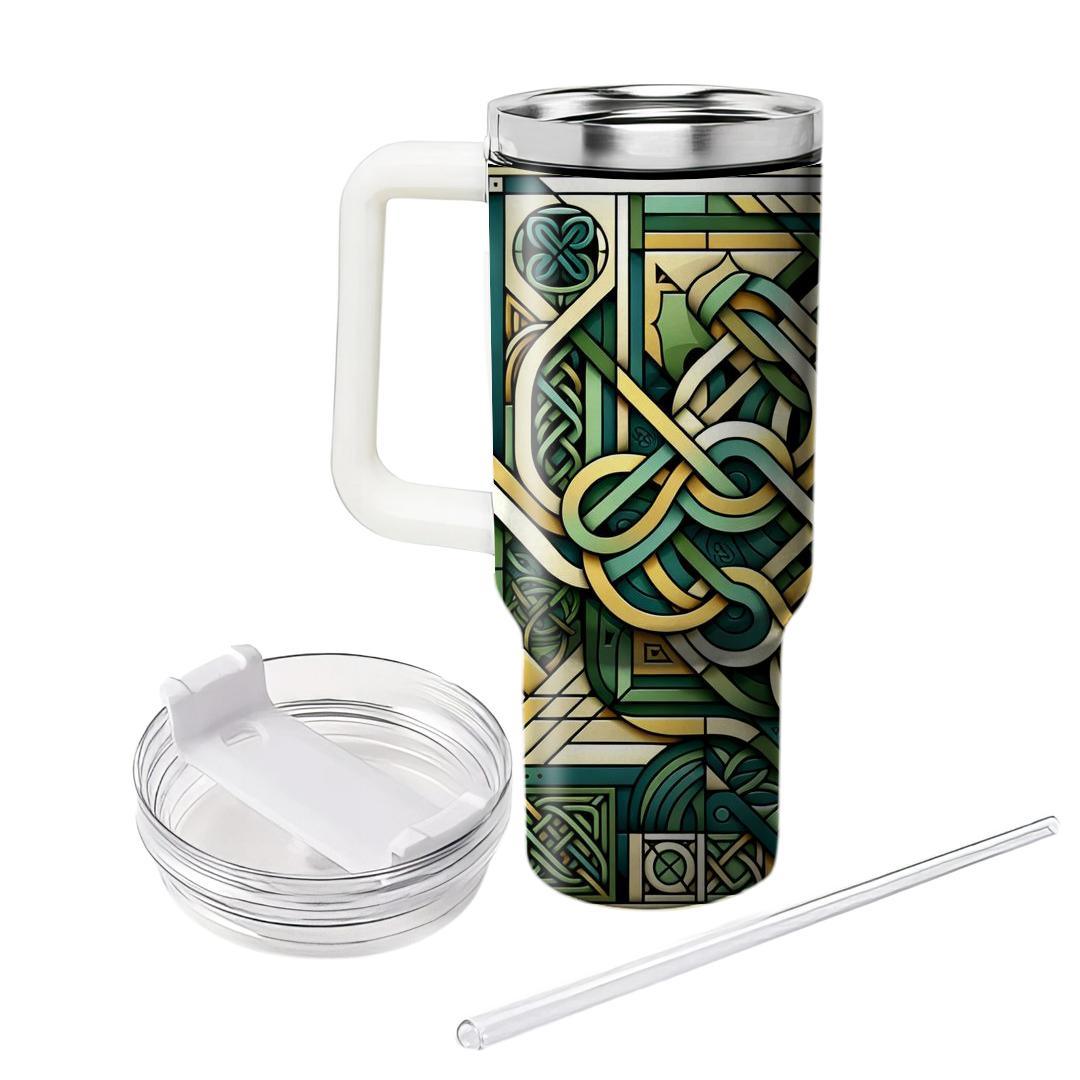 Celtic Celebration - A St. Patrick's Day  Tumbler Cups