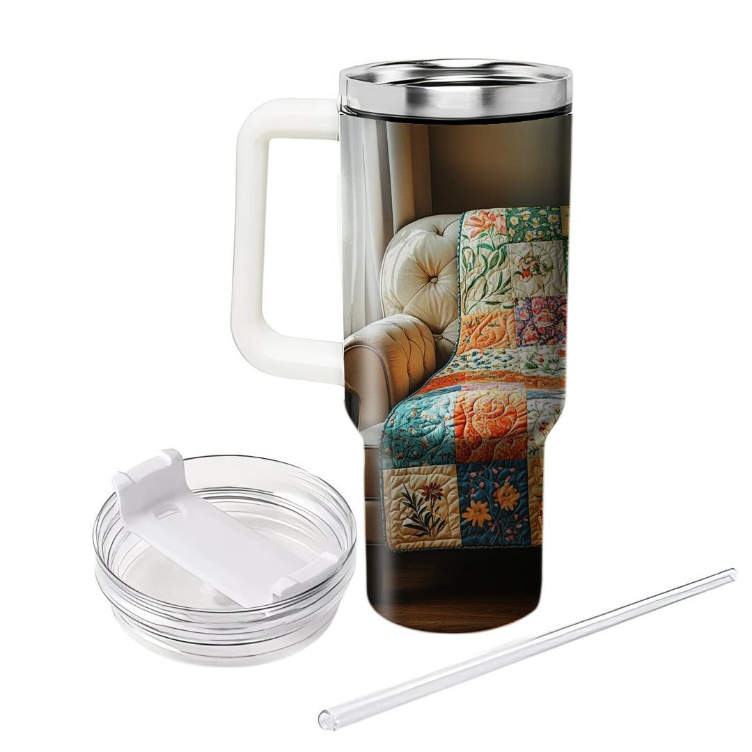 The Quilt Of Dreams: Stitched Together By A Mother’s Love Tumblers With Lids