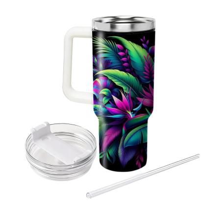 Neon Jungle Dream  Tumbler Cups