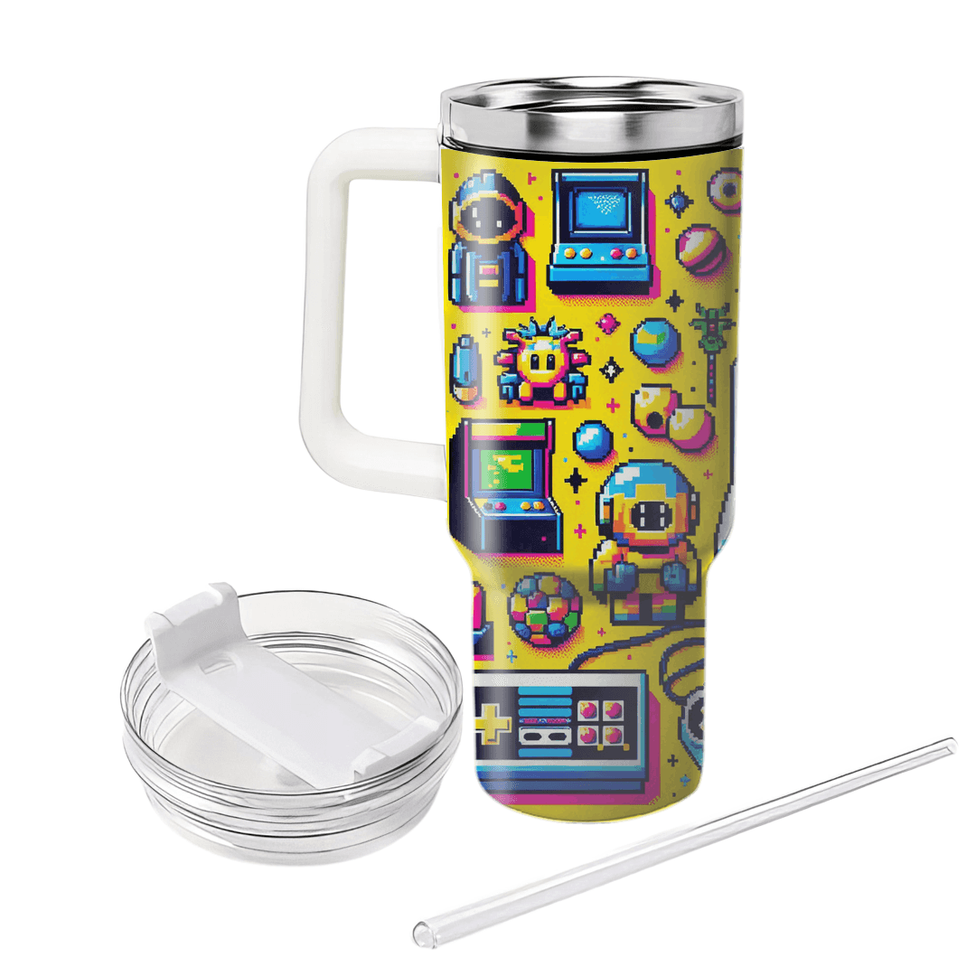 80s Retro Game  Custom Tumblers