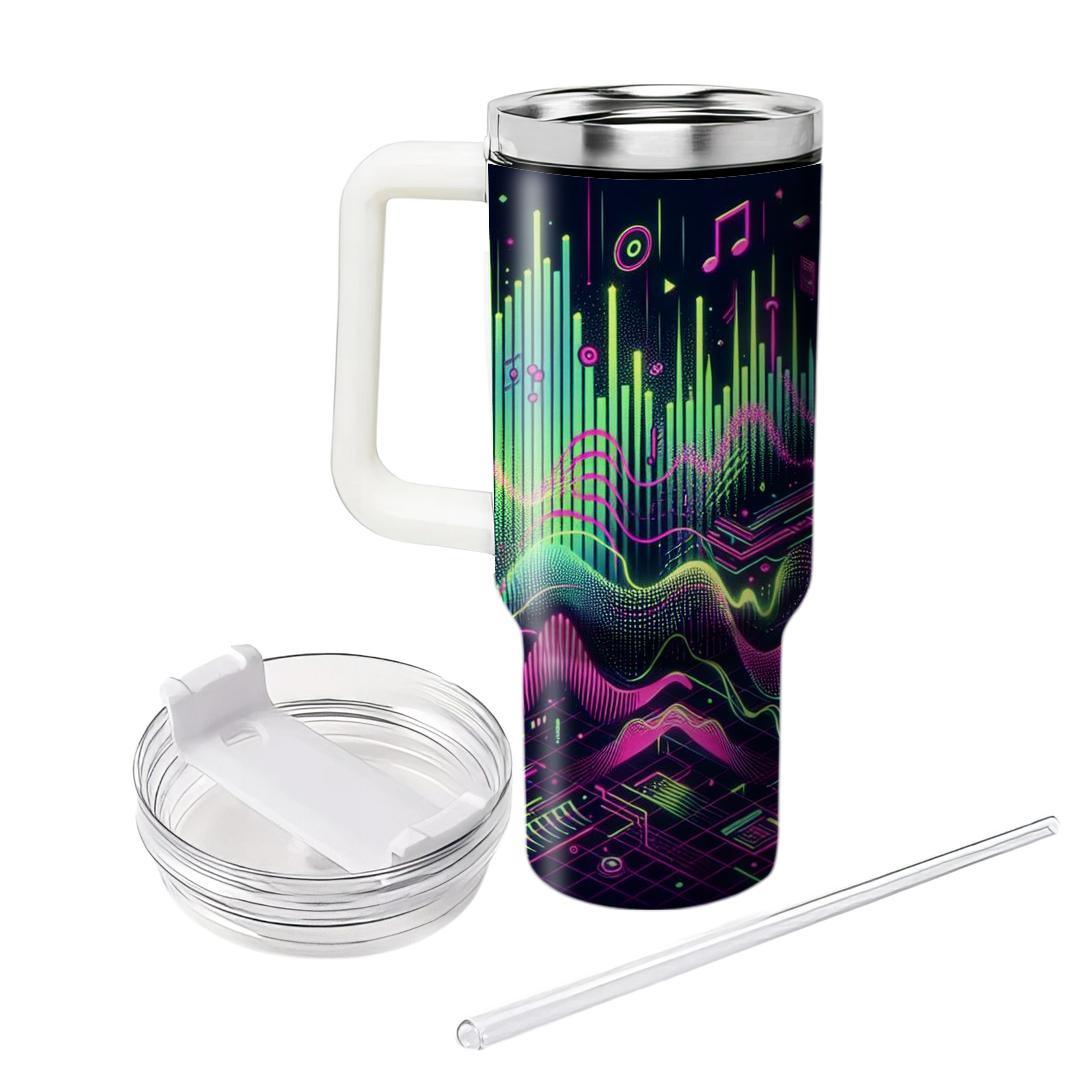 Synthpop Rhythm  Decorative Tumblers
