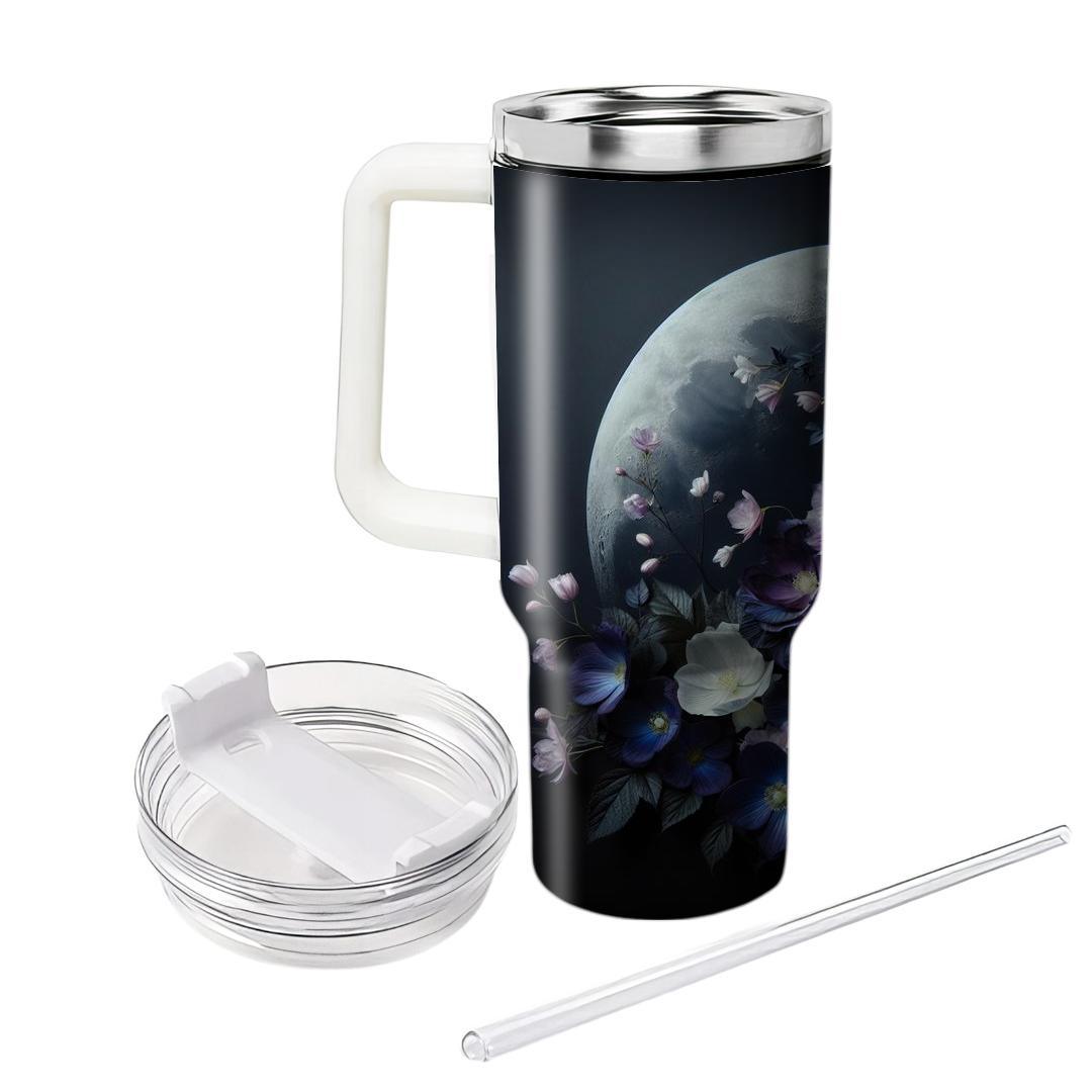 Enchanting Midnight Floral  Tumblers For Gifts