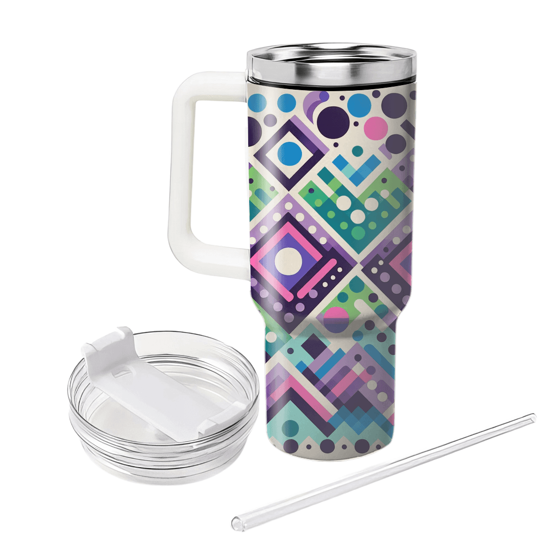 Dynamic Dot Matrix  Insulated Tumblers