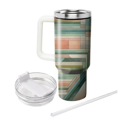 Artistic Watercolor Stripes  Tumblers For Gifts