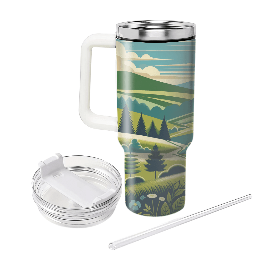 Peaceful Nature Trails Unique Tumblers