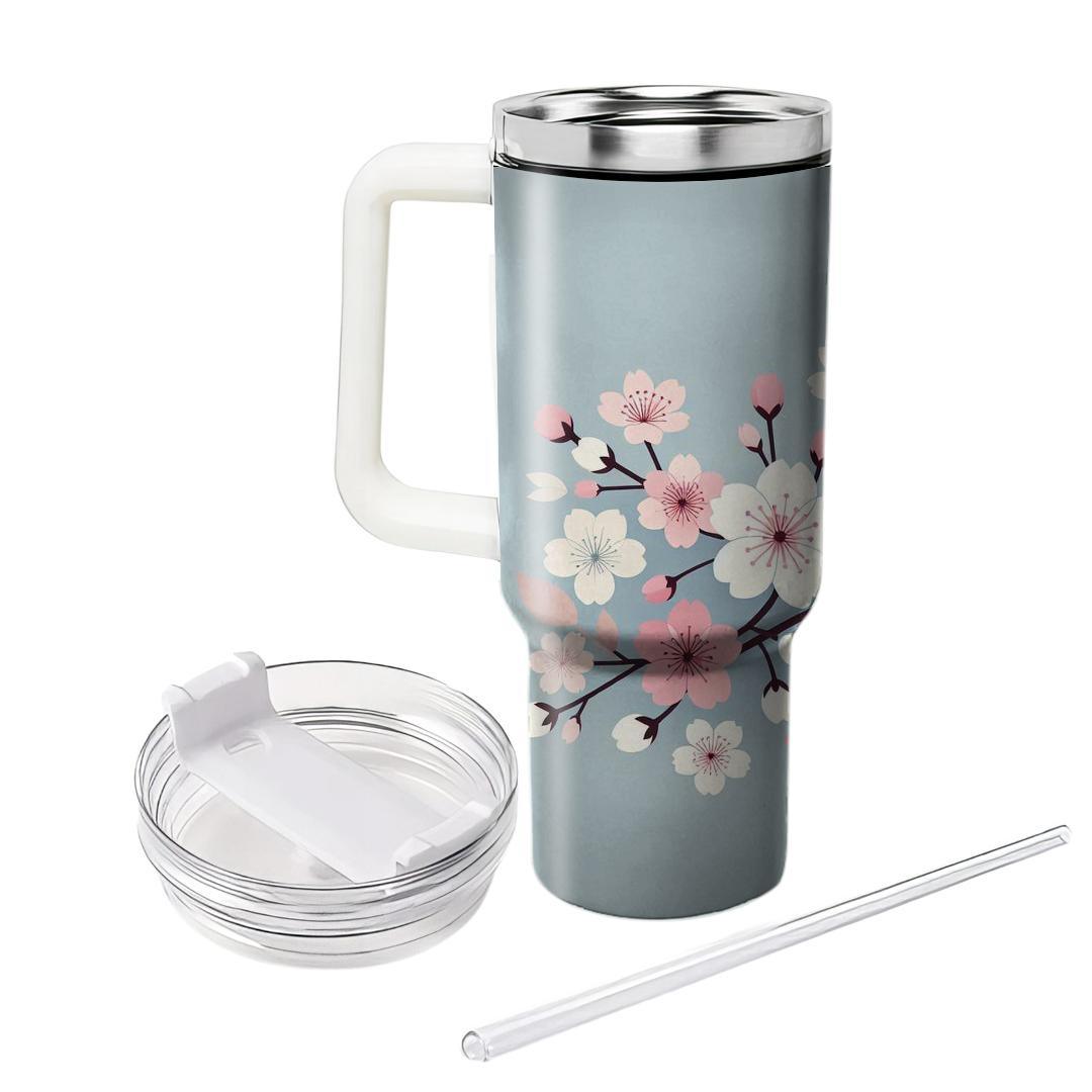 Sakura Blossom Serenity  Tumblers With Lids