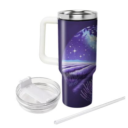 Celestial Lavender Fields  Insulated Tumblers