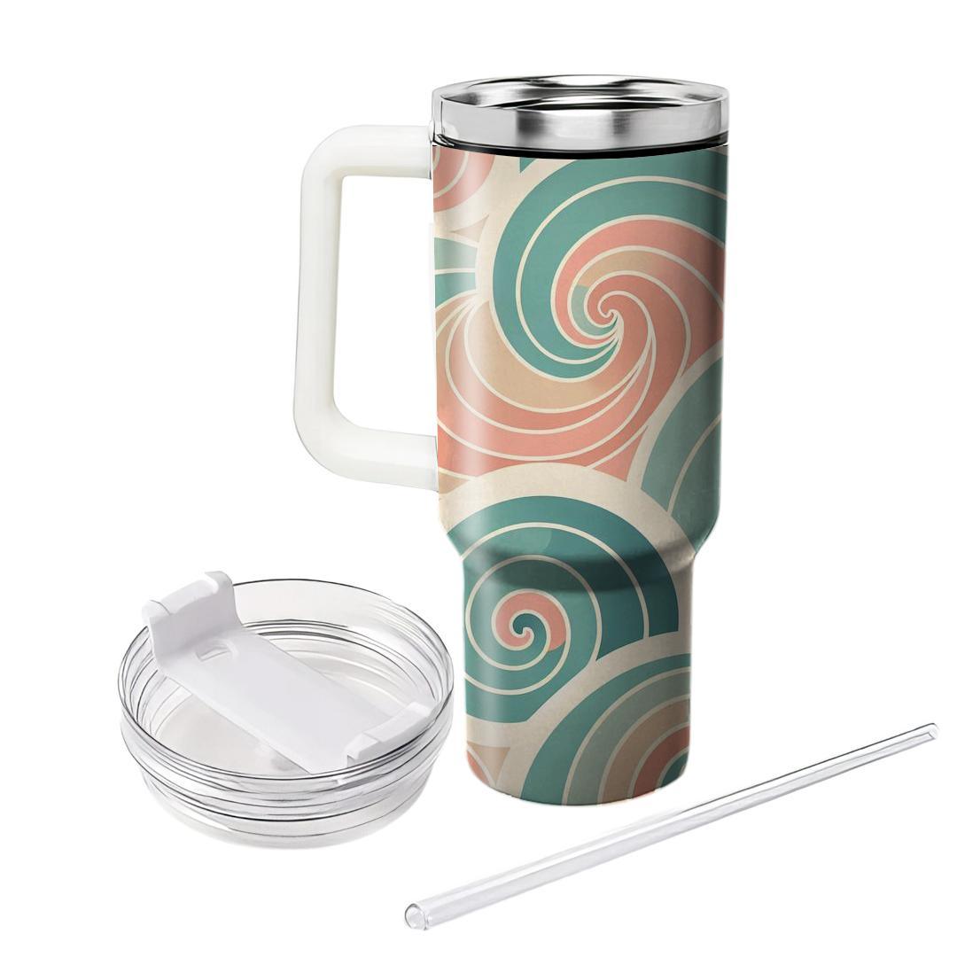 Spiral Shell Patterns  Tumblers For Gifts