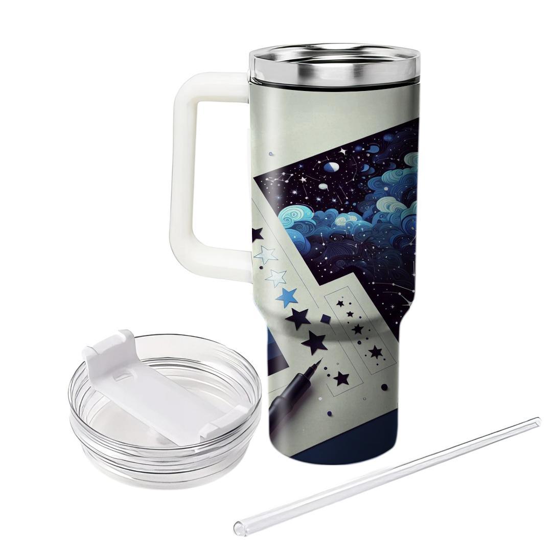 Cosmic Constellations  Tumblers With Lids