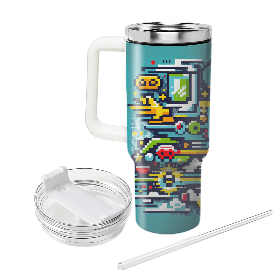 Retro Video Game  Tumblers For Gifts