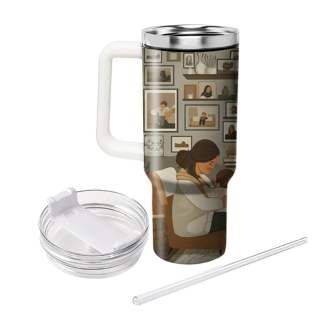 The Heart Of Home: A Mother’s Embrace Tumblers With Lids
