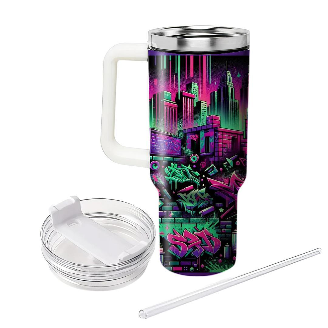 Graffiti Glam  Unique Tumblers