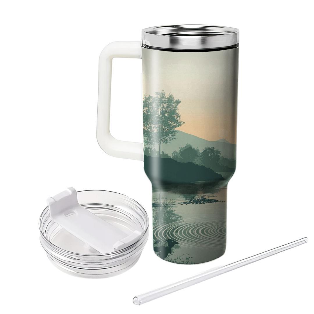 The Echo Of Love: A Mother’s Voice Resounding In Your Heart Tumblers With Lids