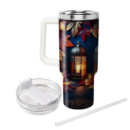 Autumn Nights Glow  Travel Tumblers